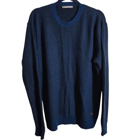 Smartwool 100% Merino Wool Navy Crewneck Sweater Outdoors Quality Size XL - Picture 2 of 9